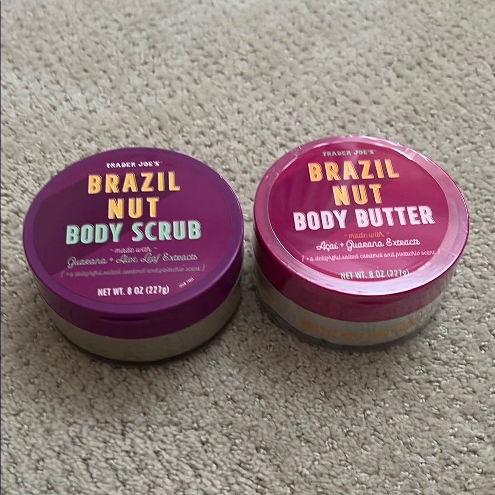 Trader Joe’s Brazil Nut Body Scrub and Body Butter Set